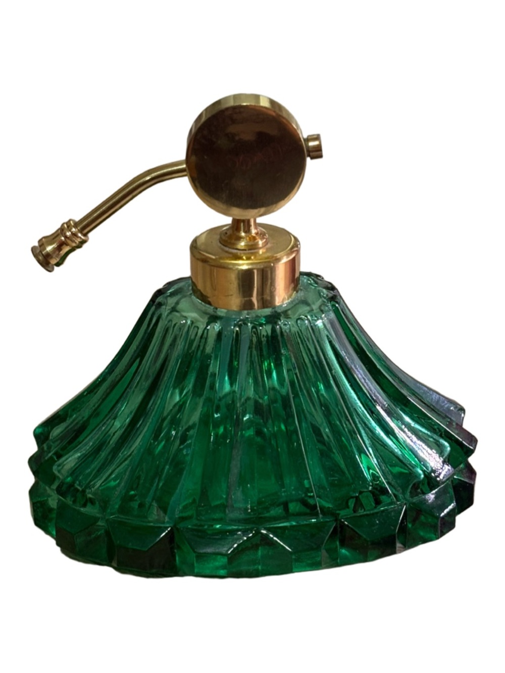 Vintage 1940s I.W. Rice Glass Perfume bottle